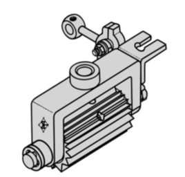 00-228 - REAR PULLER GEAR 28 TEETH ASM FOR DLR, DFB