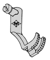 067-22069-3 - Presser foot inner for cording/piping 1/4 6 mm Adler S67W outer is 067-22077-0